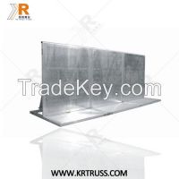 KR TRUSS 4' Aluminium Crowd Barrier, For events, sports, performances etc.