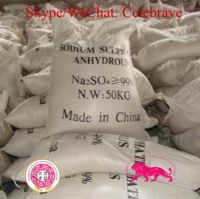 High Quality SODIUM SULFATE ANHYDROUS /CAS CODE:7757-82-6