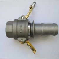 Aluminium cam&groove coupling