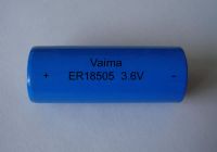 Sell ER18505, ER18505M, 3.6V Li-SOCL2 Battery