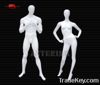 Sell white glossy mannequins A-009-1