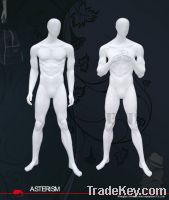 Sell White glossy male mannequin A-009-2