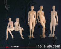 Sell Female Mannequin with molded hair B-042