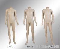Sell Headless Plastic Male Mannequin in Skin Color