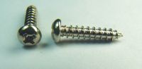 Sell  self tapping screw plated CR3+ white zn