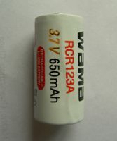 Sell 3.7V 400mah rechargeable RCr123A batteries
