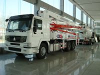 Sell 37m truck mounted concrete pump
