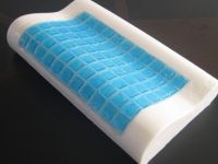 KWGP001 100% Polyurethane Visco Elastic Contour Cooling Gel Memory Foam Pillow