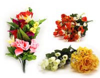 Sell Artificial Bouquet Flowers In Various Designs, Very Cheap !!!