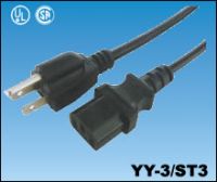 Sell SJoow cord set wire UL/CSA approval SJOW power cord cable Ac