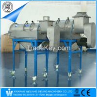 WLQ centrifugal airflow screen sieve machine for food chemical