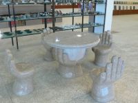 Sell stone table & chair
