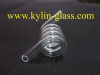 spiral glass tube