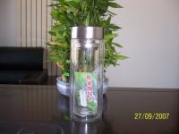 Sell Double glass cup