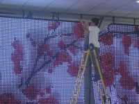 P37.5MM-flexible LED display for advertising, sign, banner