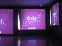 PITCH25MM- Flexible LED drape for stage video, exhibition, advertising