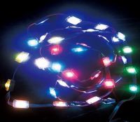 Sell Transparent LED/led strip for event effects.