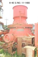 USED "KOBE" ALLIS-CHALMERS 6-45 (45" X 6") HYDRO CONE (EXCONE) CRUSHER
