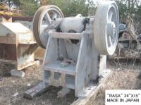 USED  "RASA" 24" X 15" SINGLE TOGGLE JAW CRUSHER S/NO. C-4980