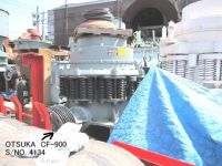 USED "OTSUKA" MODEL CF-900 CONE CRUSHER S/NO. 4134