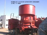 USED "KOBELCO" 13-54 (54" X 13") DH GYRATORY CRUSHER S/NO. 11-3690