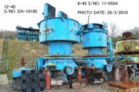 USED "KOBELCO" 12-45 (45" X 12") DH GYRATORY CRUSHER S/NO. DA-10198