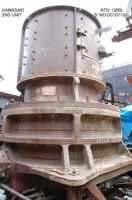 USED "KAWASAKI" MODEL KFS-1200L SUPER FINE TYPE CONE CRUSHER CC10713