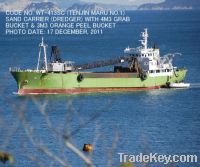 Sell CODE NO. WT-413SC OF USED SAND CARRIER/DREDGER, TENJIN MARU NO.1