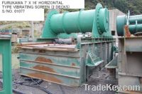 Sell USED FURUKAWA 7' X 16' HORIZONTAL TYPE VIBRATING SCREEN