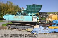 Sell USED KOBELCO KMC200 MOBILE CRUSHER WITH 30" X 18" JAW CRUSHER