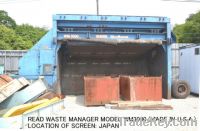 USED READ WASTE MANAGER MODEL WM3000 HYDRAULIC VIBRATING SCREEN