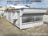 Sell USED KOBELCO HORIZONTAL TYPE VIBRATING SCREEN