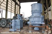 USED "KAWASAKI" MODEL KM-3015G ULTRA CONE CRUSHER S/NO. CC10795 WITH HYDRAULIC OIL TANK UNIT, ETC