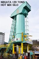 USED "NIIGATA" HOT MIX SILO OF CAPACITY 120 TONS WITH SKIP ELEVATOR  AND SKIP HOPPER.