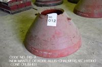 NEW MANTLE OF KOBE ALLIS-CHALMERS 45" HYDRO CONE CRUSHER CODE NO.T45-A