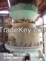 USED "KURIMOTO" LH50C (50" X 9") HYDRAULIC CONE CRUSHER S/NO. M84-71