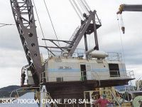 USED SKK-700GDA & OTHER MODELS OF FLOATING CRANE