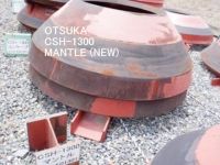 GENUINE PARTS OF NEW MANTLE AND NEW CONCAVE FOR OTSUKA CSH-1680 AND CSH-1300 CONE CRUSHERS.