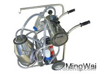 Mobile milking machine