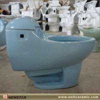 Sell  porcelain colorful toilets