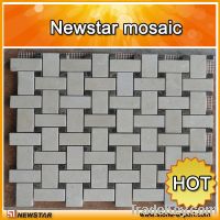 Sell white marble mosaic tile
