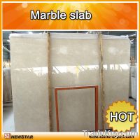 Sell beige marble slab