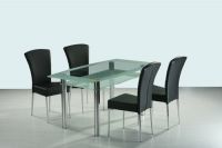 Dining Room Table, Glass Furniture, Glass Dining Table