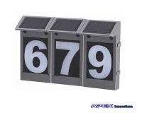Sell Solar House Number Sign AHN002