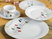 20pcs Porcelain Round Dinnerware Set