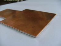 Sell explosion bonded copper aluminum plate