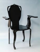 sell acrylic chair Rococo-C4