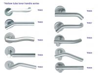 Sell door handle, ss hollow tube lever handle