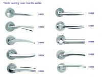 door handle, lever handle, solid handle, solid casting lever handle