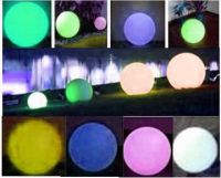 Sell Led  decor Waterproof Ball Rechargeable and  Remote Control outdo